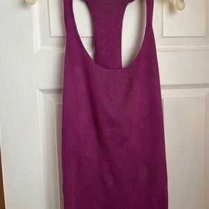 7th Ave. Design Studio NY&CO Lavender Sleeveless Sweater Sz XL NWT